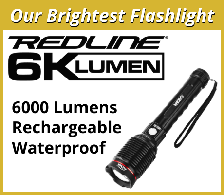REDLINE 6K - Our brightest flashlight ever!