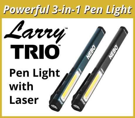Larry TRIO - Pen Light with Laser